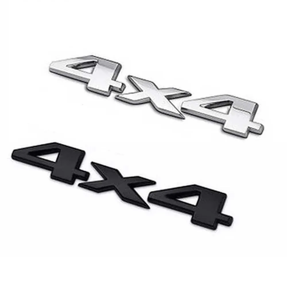 3D Metal 4×4 Logo